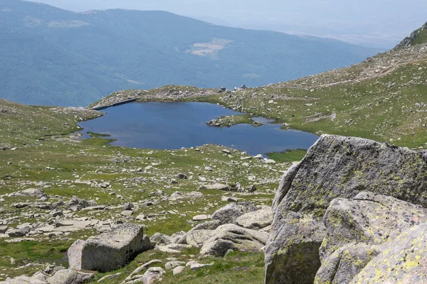 Increíble Paisaje Verano Montaña Rila Cerca Los Picos Kalin Bulgaria — Foto de Stock