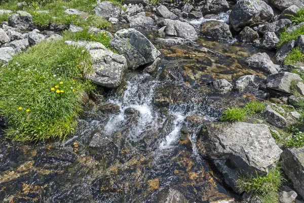 Amazing Summer landscape of Rila Mountain near Malyovitsa hut, Bulgaria
