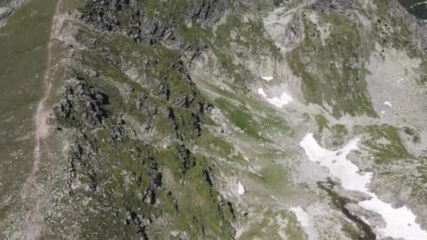 Luftaufnahme Des Topolnitsa Stausees Sredna Gora Gebirge Bulgarien — Stockvideo