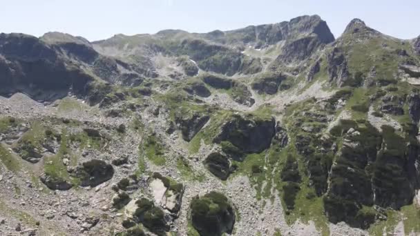 Luftaufnahme Des Topolnitsa Stausees Sredna Gora Gebirge Bulgarien — Stockvideo