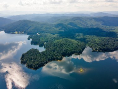 Shiroka polyana (Geniş çayır) Reservoir, Pazardzhik Bölgesi, Bulgaristan