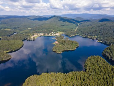 Shiroka polyana (Geniş çayır) Reservoir, Pazardzhik Bölgesi, Bulgaristan