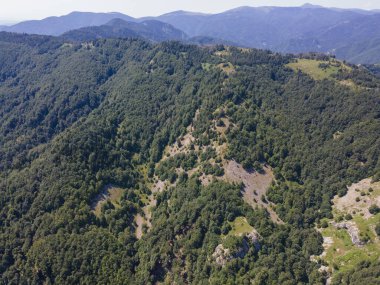 Belintash 'ın havadan görünüşü - Bulgaristan' ın Rodop Dağlarındaki tanrı Sabazios 'a adanmış antik tapınak