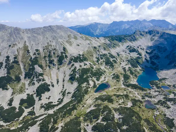 Csodálatos Légi Kilátás Pirin Mountain Közelében Banderitsa Folyó Bulgária — Stock Fotó