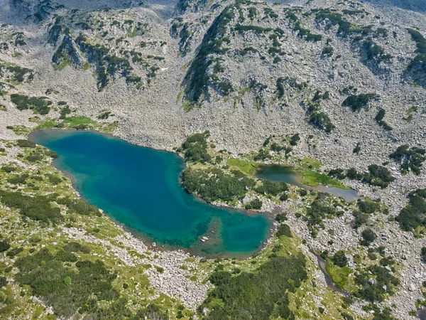 Increíble Vista Aérea Montaña Pirin Cerca Del Río Banderitsa Bulgaria — Foto de Stock