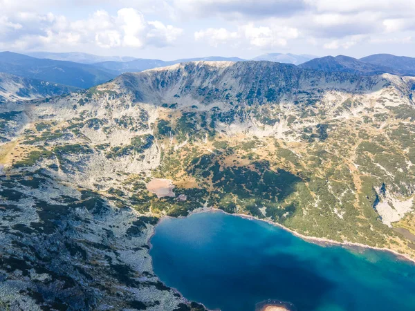 stock image Amazing Aerial view of The Stinky Lake (Smradlivoto Lake), Rila mountain, Bulgaria