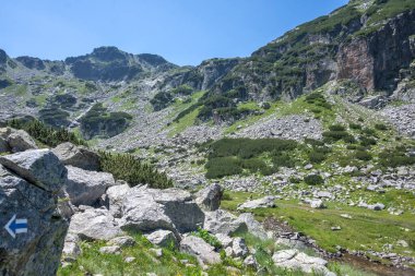 Amazing Summer landscape of Rila Mountain near Malyovitsa peak, Bulgaria