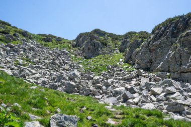 Amazing Summer landscape of Rila Mountain near Malyovitsa peak, Bulgaria