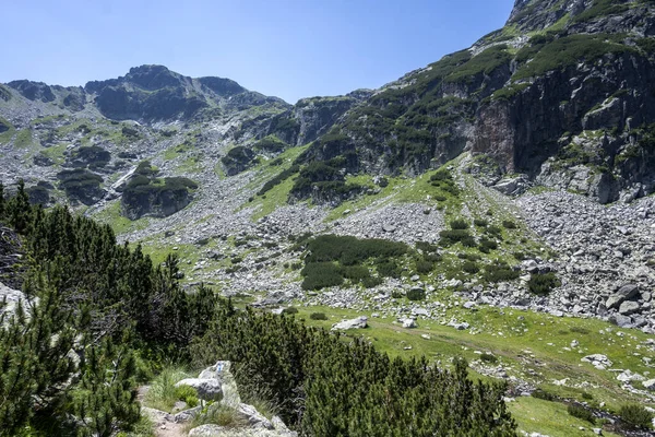 Amazing Summer Landscape Rila Mountain Malyovitsa Peak Bulgaria — Stock fotografie
