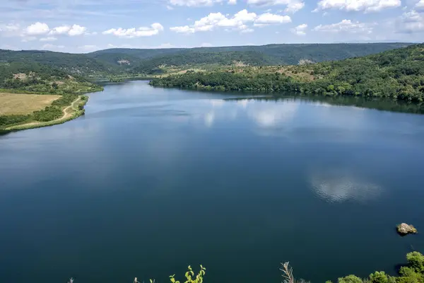 Καλοκαιρινή Άποψη Του Pchelina Reservoir Pernik Region Βουλγαρία — Φωτογραφία Αρχείου