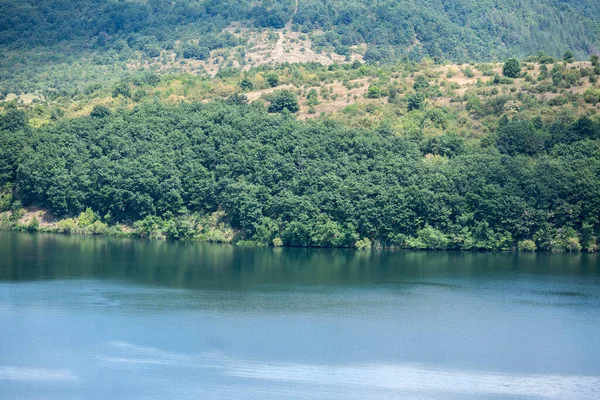 Zomer Uitzicht Het Stuwmeer Van Pchelina Regio Pernik Bulgarije — Stockfoto