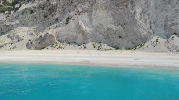Increíble Vista Panorámica Costa Lefkada Islas Jónicas Grecia — Vídeo de stock