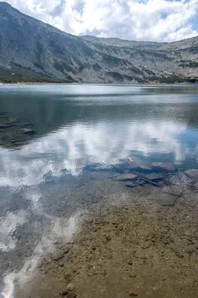 Удивительный Ландшафт Озера Стинки Озеро Смодливото Гора Рила Болгария — стоковое фото