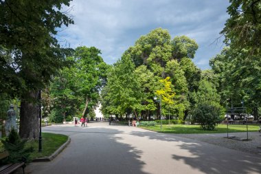 PLOVDIV, BULGARIA - 11 Haziran 2023: Bulgaristan 'ın Filibe kentinin şaşırtıcı Panoramik görünümü