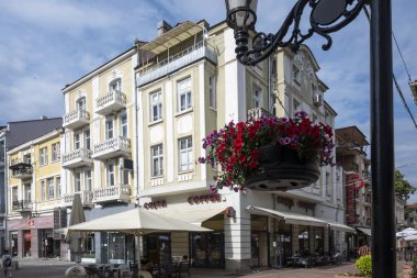 PLOVDIV, BULGARIA - 11 Haziran 2023: Bulgaristan 'ın Filibe kentinin şaşırtıcı Panoramik görünümü