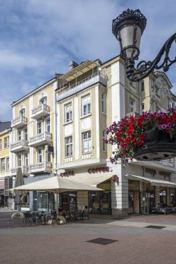 PLOVDIV, BULGARIA - 11 Haziran 2023: Bulgaristan 'ın Filibe kentinin şaşırtıcı Panoramik görünümü