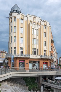 PLOVDIV, BULGARIA - 11 Haziran 2023: Bulgaristan 'ın Filibe kentinin şaşırtıcı Panoramik görünümü