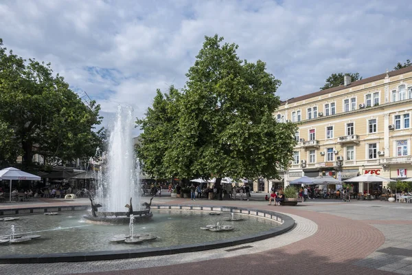 PLOVDIV, BULGARIA - 11 Haziran 2023: Bulgaristan 'ın Filibe kentinin şaşırtıcı Panoramik görünümü
