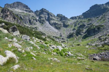 Amazing Summer landscape of Rila Mountain near Malyovitsa peak, Bulgaria