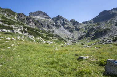 Amazing Summer landscape of Rila Mountain near Malyovitsa peak, Bulgaria
