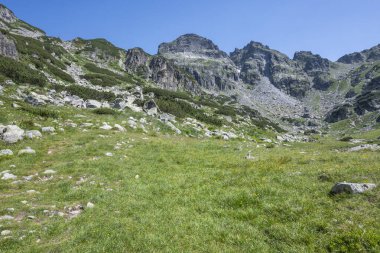 Amazing Summer landscape of Rila Mountain near Malyovitsa peak, Bulgaria