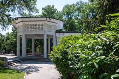 Bulgaristan 'ın Hisarya, Filibe Bölgesi şehir merkezi