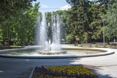 Bulgaristan 'ın Hisarya, Filibe Bölgesi şehir merkezi