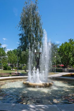 Bulgaristan 'ın Hisarya, Filibe Bölgesi şehir merkezi
