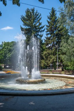 Bulgaristan 'ın Hisarya, Filibe Bölgesi şehir merkezi