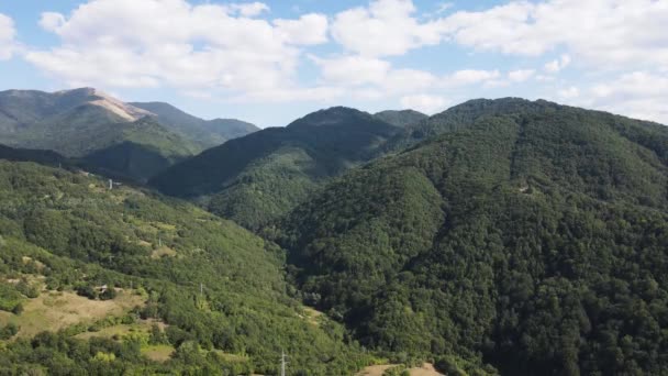 スヴェシュトニクピーク近くのピリン山の素晴らしい空想的な景色 ブルガリア — ストック動画