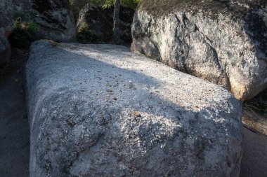 Bulgaristan 'ın Burgaz bölgesinin Primorsko kenti yakınlarındaki Antik Sığınak manzarası başladı