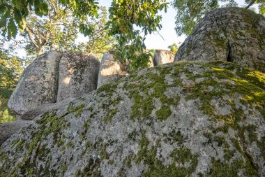 Bulgaristan 'ın Burgaz bölgesinin Primorsko kenti yakınlarındaki Antik Sığınak manzarası başladı