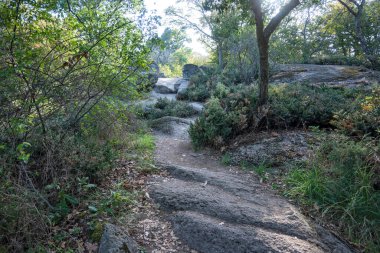 Bulgaristan 'ın Burgaz bölgesinin Primorsko kenti yakınlarındaki Antik Sığınak manzarası başladı