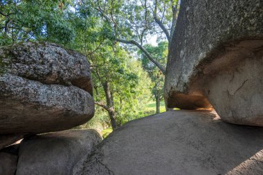 Bulgaristan 'ın Burgaz bölgesinin Primorsko kenti yakınlarındaki Antik Sığınak manzarası başladı