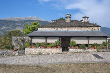 IOANNINA, GREECE - 27 AĞUSTOS 2023: Ioannina, Epirus, Yunanistan