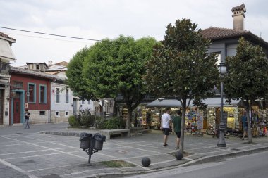 IOANNINA, GREECE - 27 AĞUSTOS 2023: Ioannina, Epirus, Yunanistan