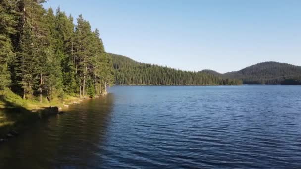 Sommaren Syn Golyam Beglik Reservoir Pazardzhik Region Bulgarien — Stockvideo