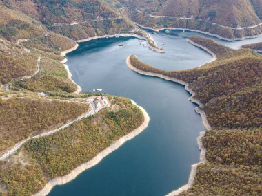 Vacha (Antonivanovtsi) Reservoir, Rodop Dağları, Filibe Bölgesi, Bulgaristan