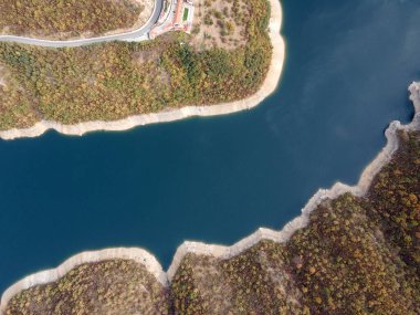 Vacha (Antonivanovtsi) Reservoir, Rodop Dağları, Filibe Bölgesi, Bulgaristan