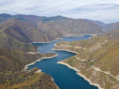 Vacha (Antonivanovtsi) Reservoir, Rodop Dağları, Filibe Bölgesi, Bulgaristan