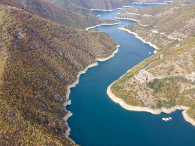 Vacha (Antonivanovtsi) Reservoir, Rodop Dağları, Filibe Bölgesi, Bulgaristan