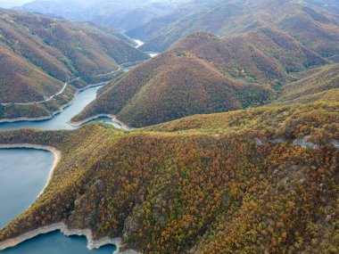 Vacha (Antonivanovtsi) Reservoir, Rodop Dağları, Filibe Bölgesi, Bulgaristan