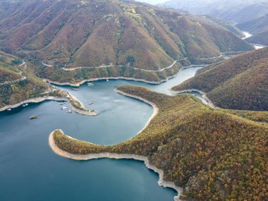 Vacha (Antonivanovtsi) Reservoir, Rodop Dağları, Filibe Bölgesi, Bulgaristan