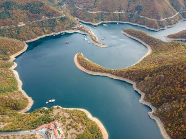 Vacha (Antonivanovtsi) Reservoir, Rodop Dağları, Filibe Bölgesi, Bulgaristan
