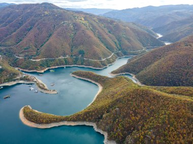 Vacha (Antonivanovtsi) Reservoir, Rodop Dağları, Filibe Bölgesi, Bulgaristan