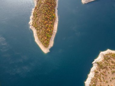 Vacha (Antonivanovtsi) Reservoir, Rodop Dağları, Filibe Bölgesi, Bulgaristan