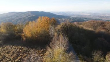Bulgaristan 'ın Vitosha Dağı' nın İnanılmaz Sonbaharı