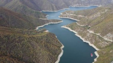 Vacha (Antonivanovtsi) Reservoir, Rodop Dağları, Filibe Bölgesi, Bulgaristan