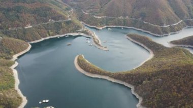 Vacha (Antonivanovtsi) Reservoir, Rodop Dağları, Filibe Bölgesi, Bulgaristan
