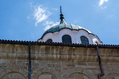 Bulgaristan 'ın başkenti Elena, Veliko Tarnovo' daki 19. yüzyıl evleri